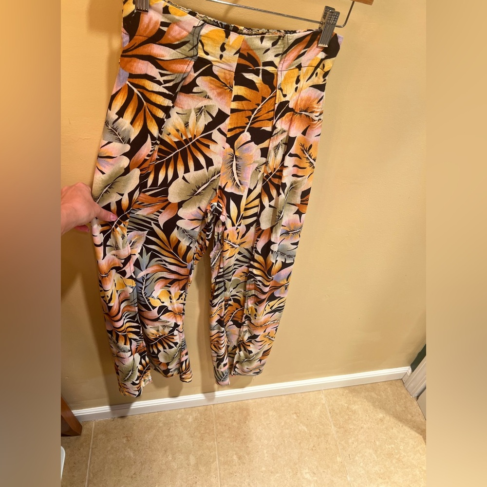 Billabong Tropical Print Wide-Leg Pants - Picture 7 of 11